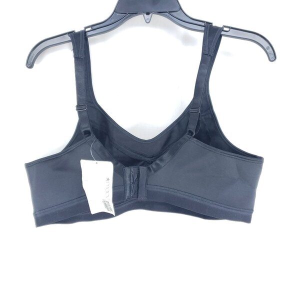 Playtex 18-Hour Active Lifestyle Full-Figure Sports Bra Size 42B Black Wirefree - Picture 4 of 7